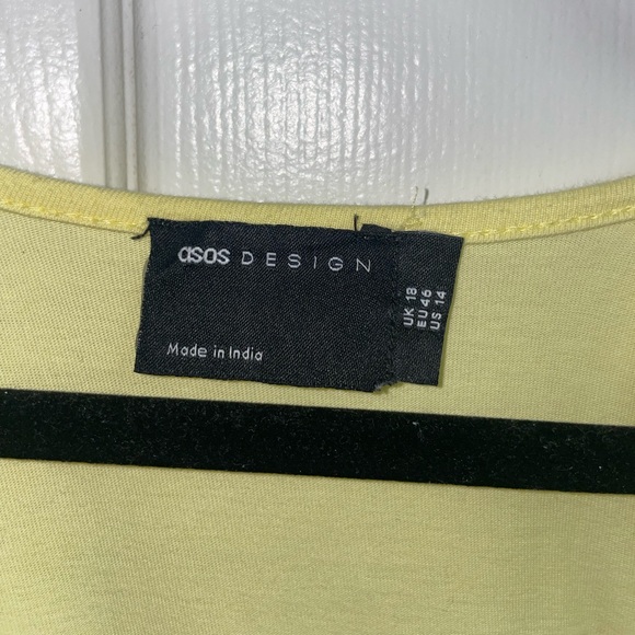 ASOS yellow dress - Picture 2 of 2